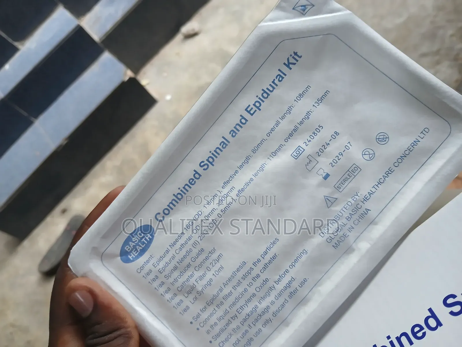 Combined Spinal And Epidural Kit