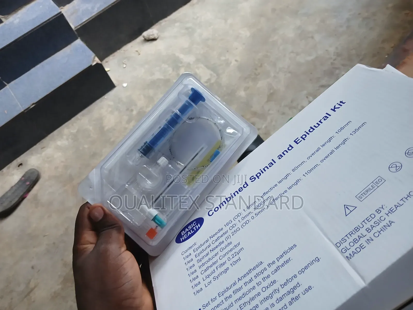 Combined Spinal And Epidural Kit