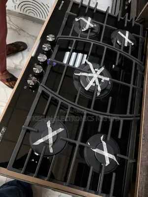 Original Yohako Automatic Built-in Gas Cooker 5 Burners 90cm