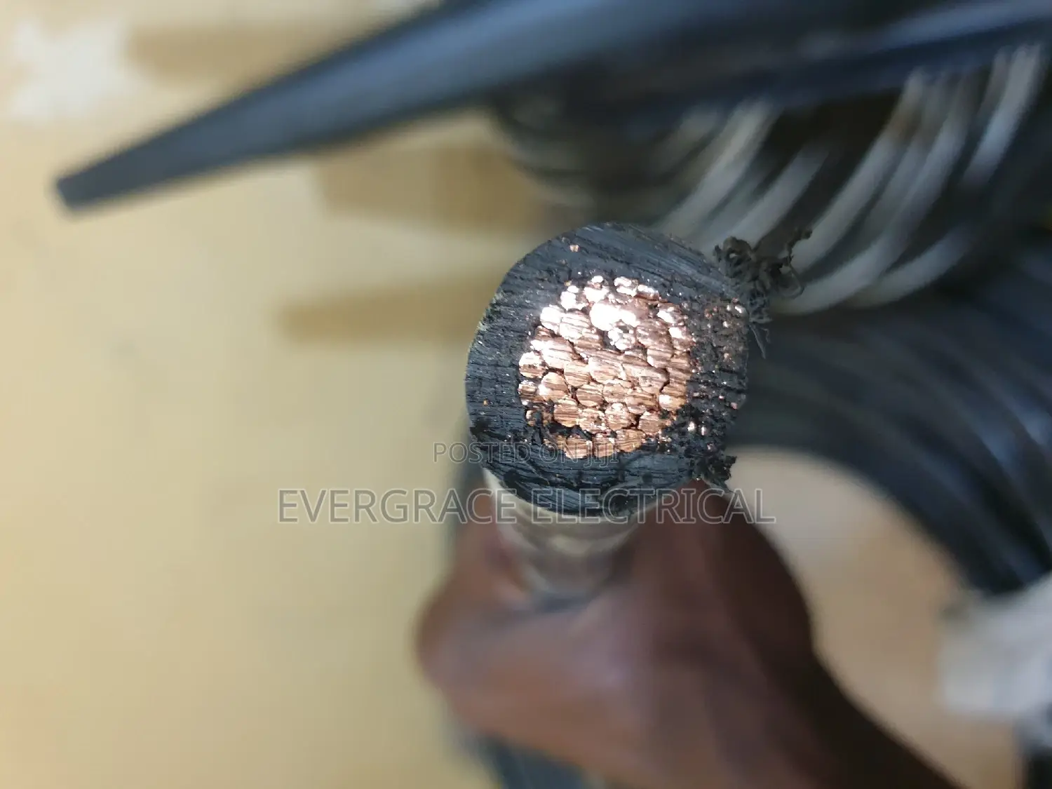 120mm Single PVC PVC Cable