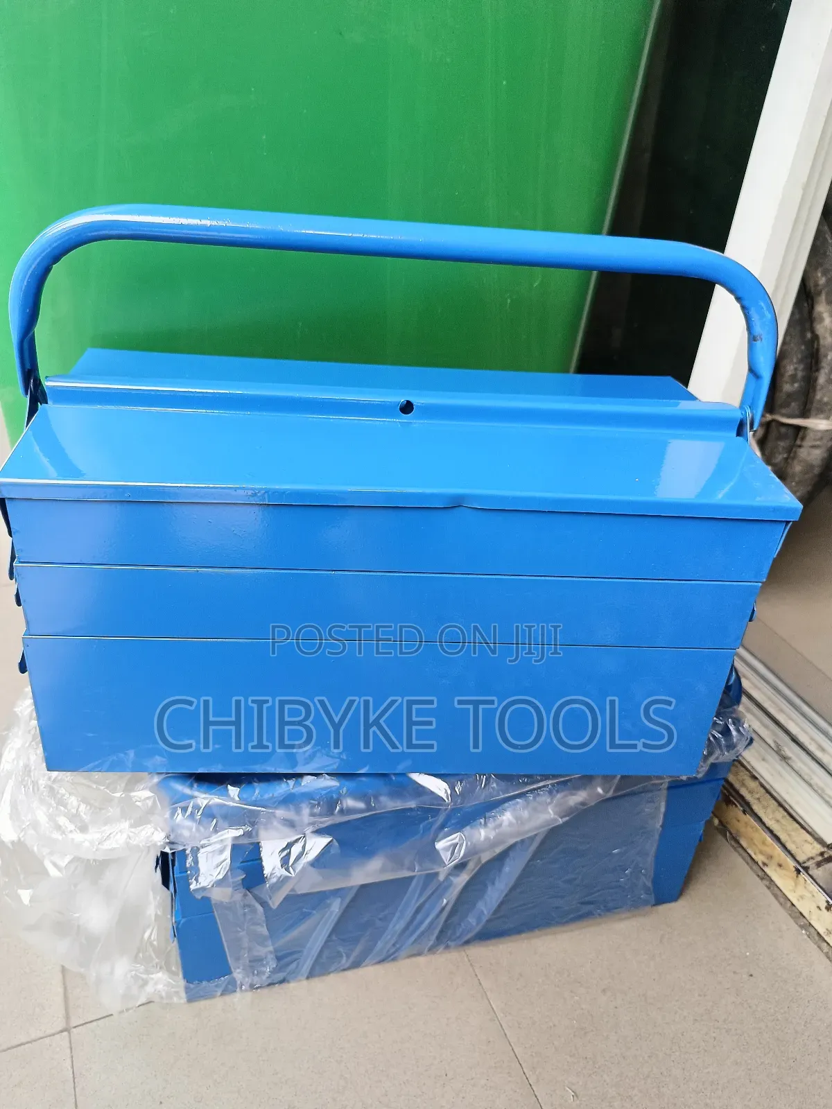 18" Iron Empty Tools Box