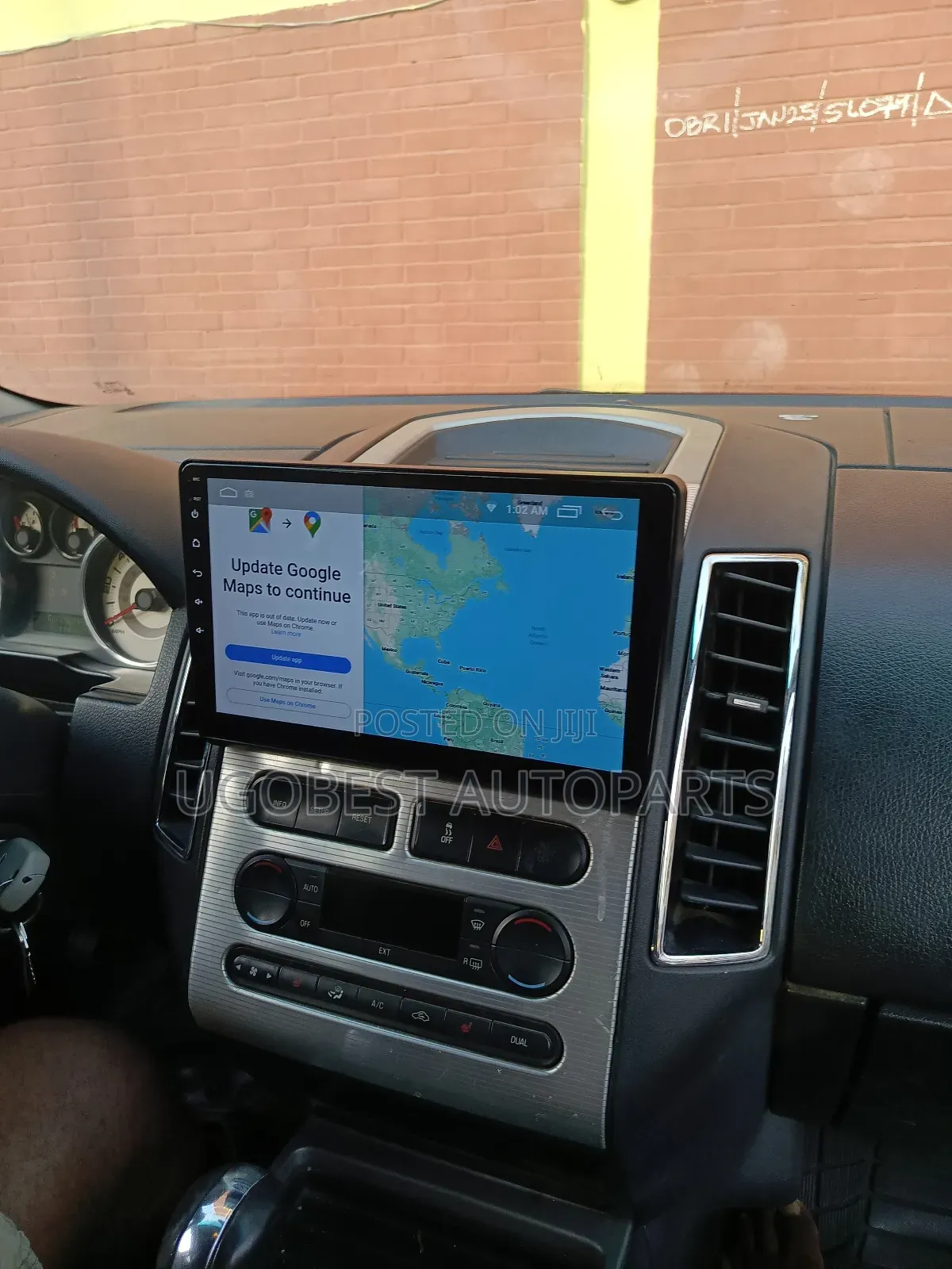 Ford Edge Android Screen 2008 Model Wit GPS Navigation (Map)