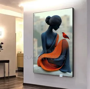Classik Framed Oil Canvas Painting Wall Arts