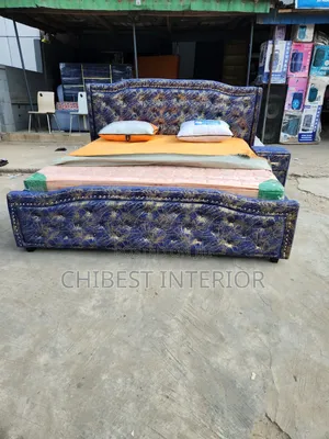 Standard Luxury Padded 6by6 Bed.