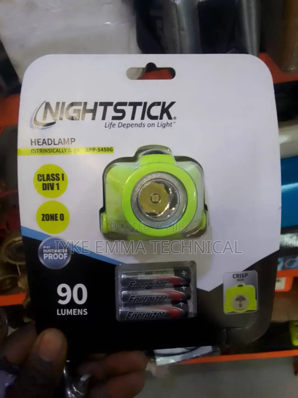 Nightstick Head Torch Explosion Proof Zone 0
