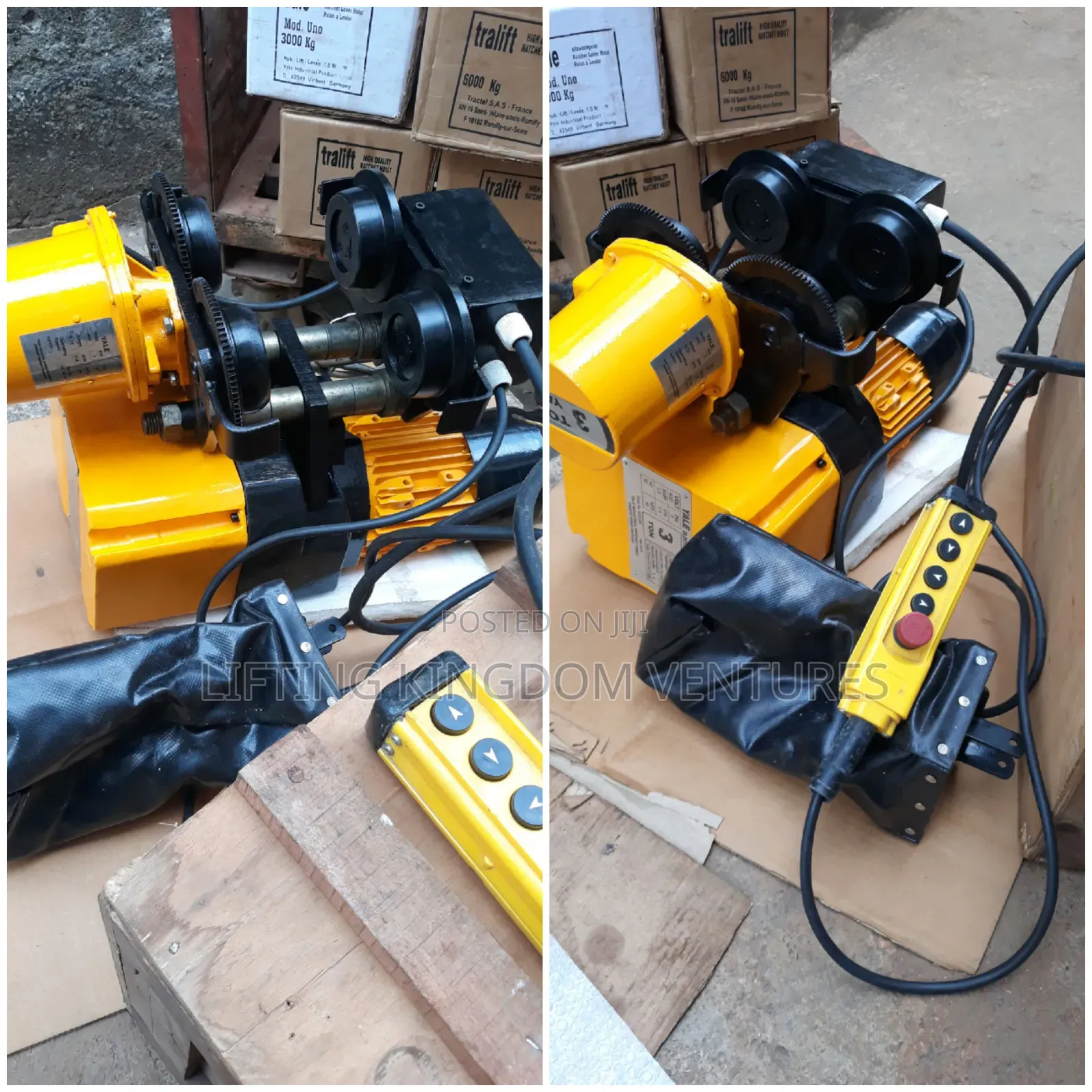 10 Ton Yale Electric Hoist With Trolley