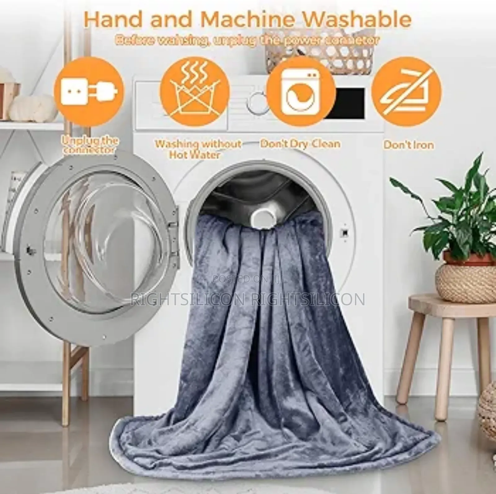 Usa Proaller Heated Blanket Electricthrow 160x130cm 10levels