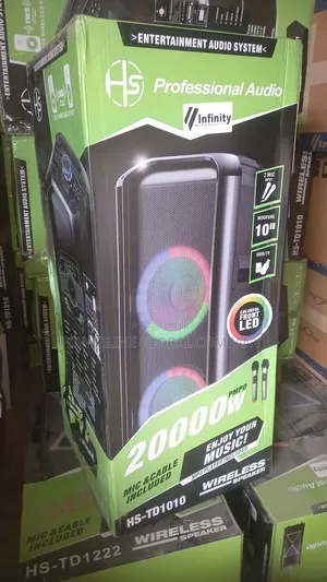 Professional Audio System for Homes/ Bars/ Clubs/ Events Cen