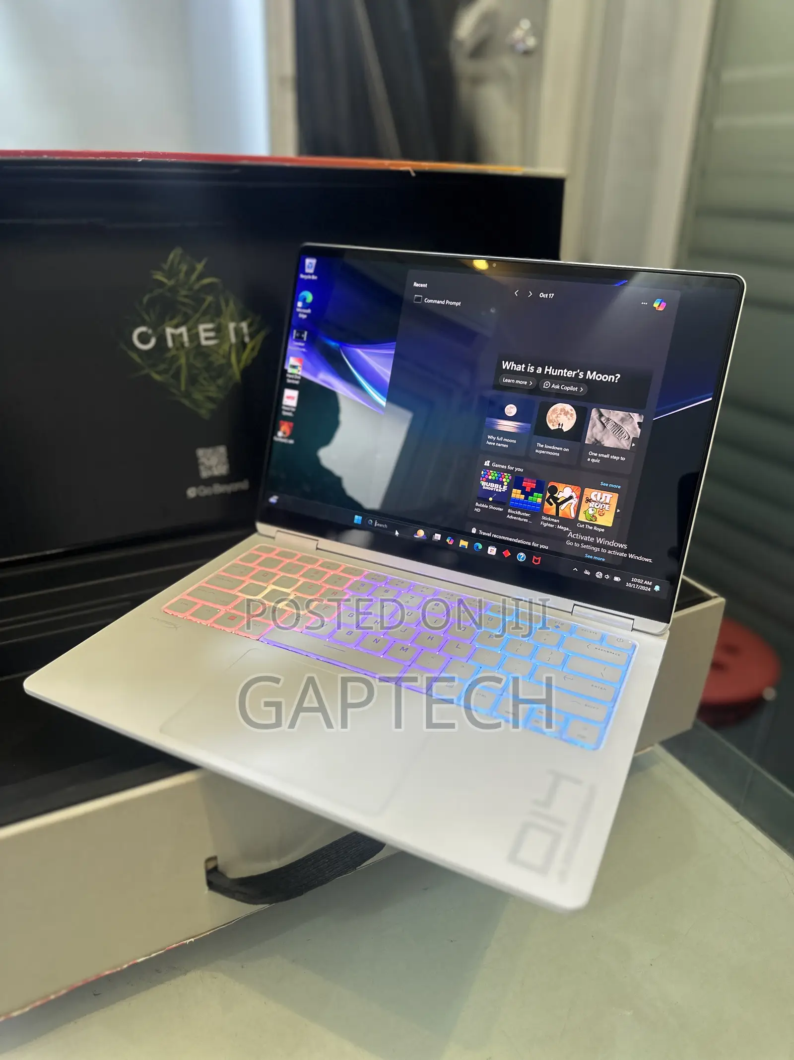 Laptop HP Omen Transcend 14-Fb0023dx 32GB Intel Core Ultra 9 SSD 2T