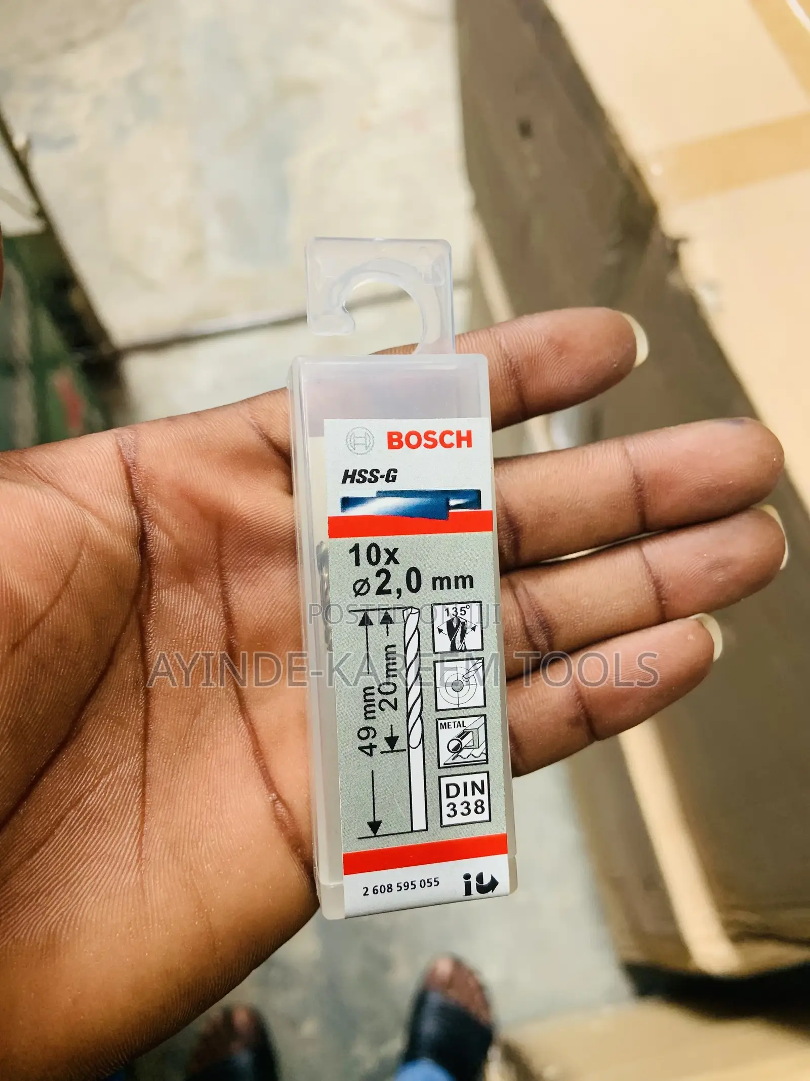 HSS Drilling Bit 2.0mm (10pcs)