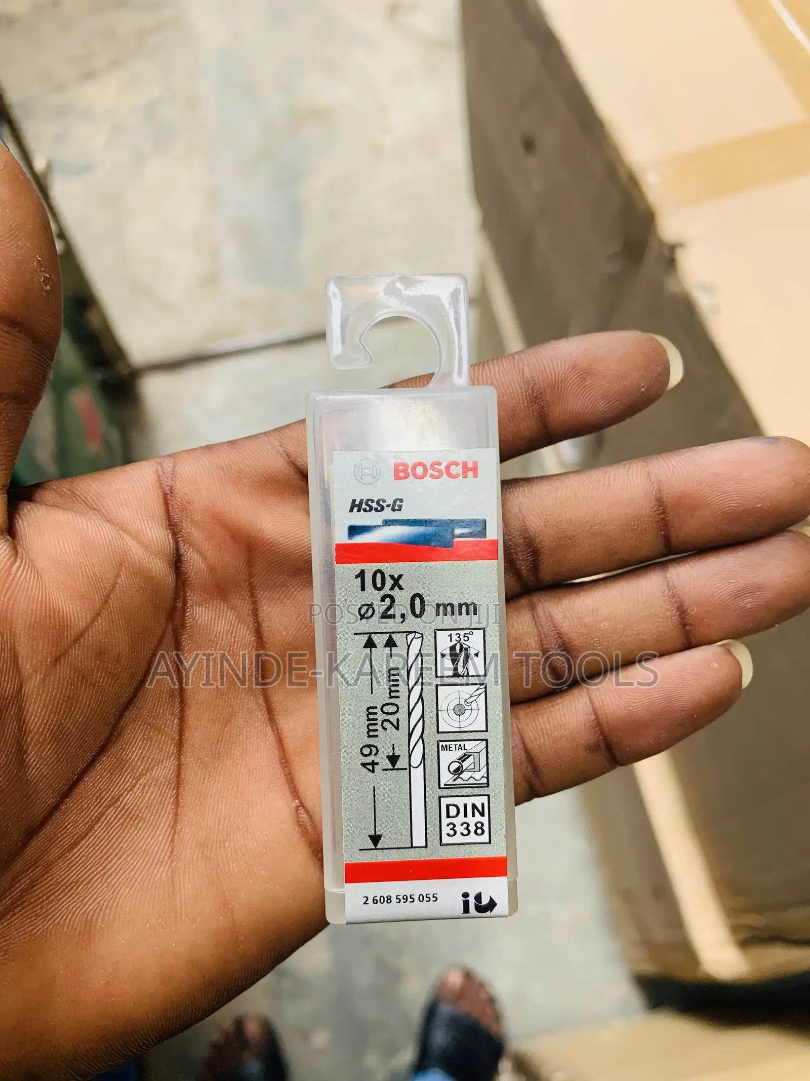 HSS Drilling Bit 2.0mm (10pcs)