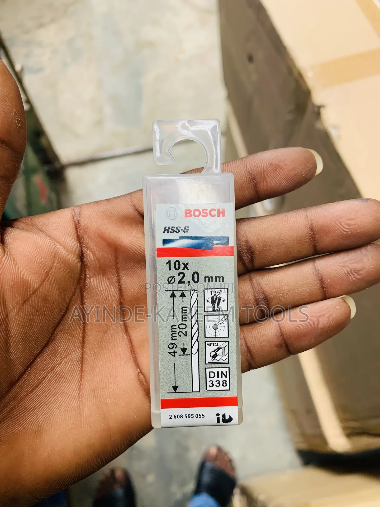 HSS Drilling Bit 2.0mm (10pcs)