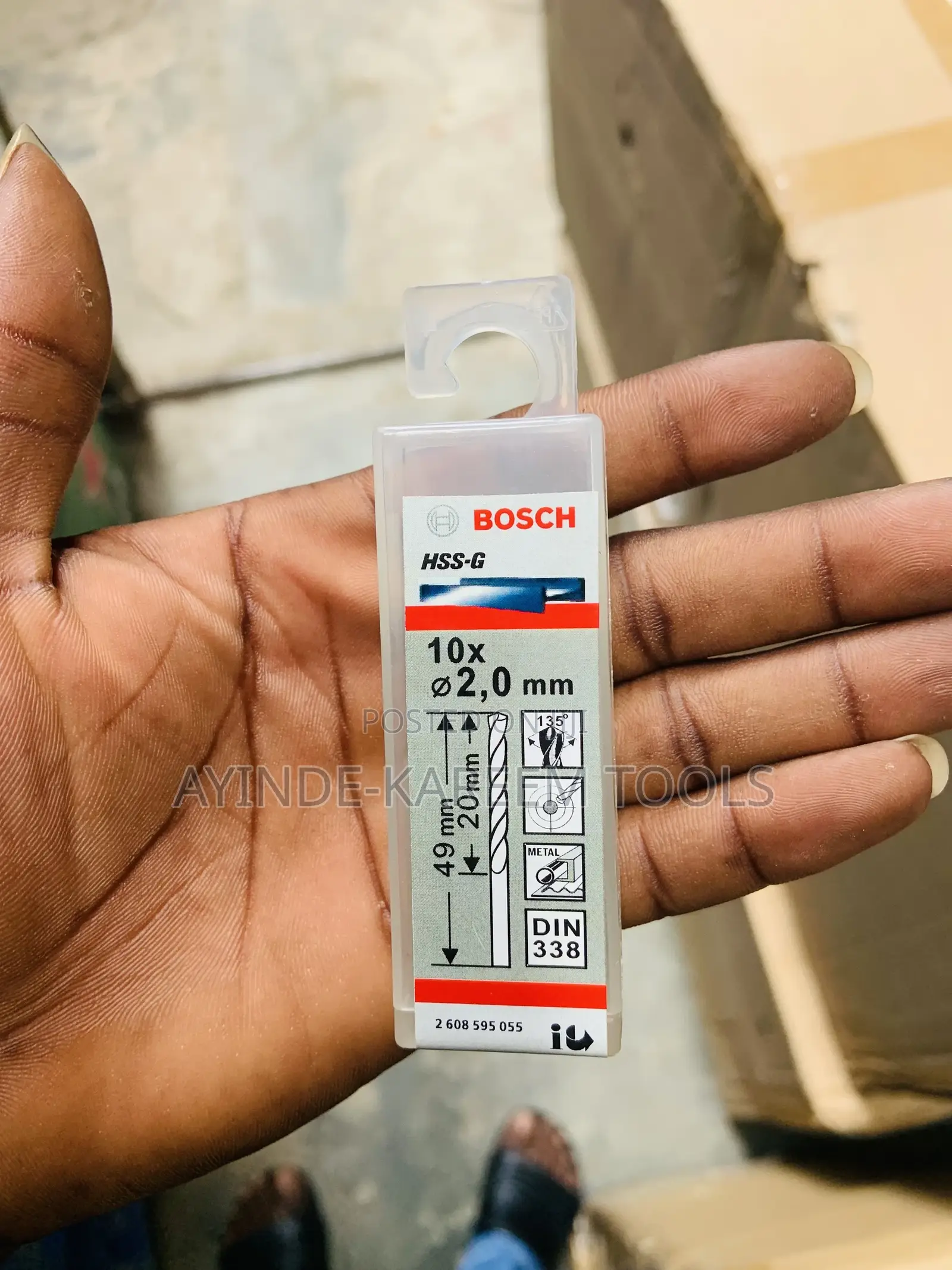 HSS Drilling Bit 2.0mm (10pcs)