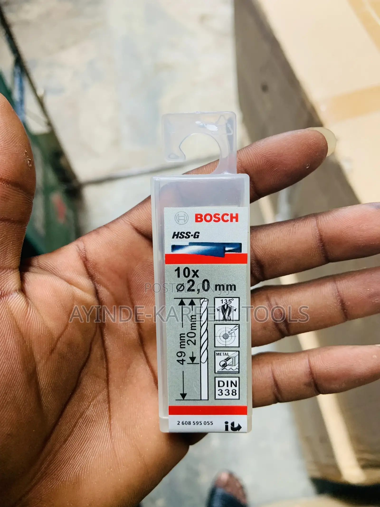 HSS Drilling Bit 2.0mm (10pcs)