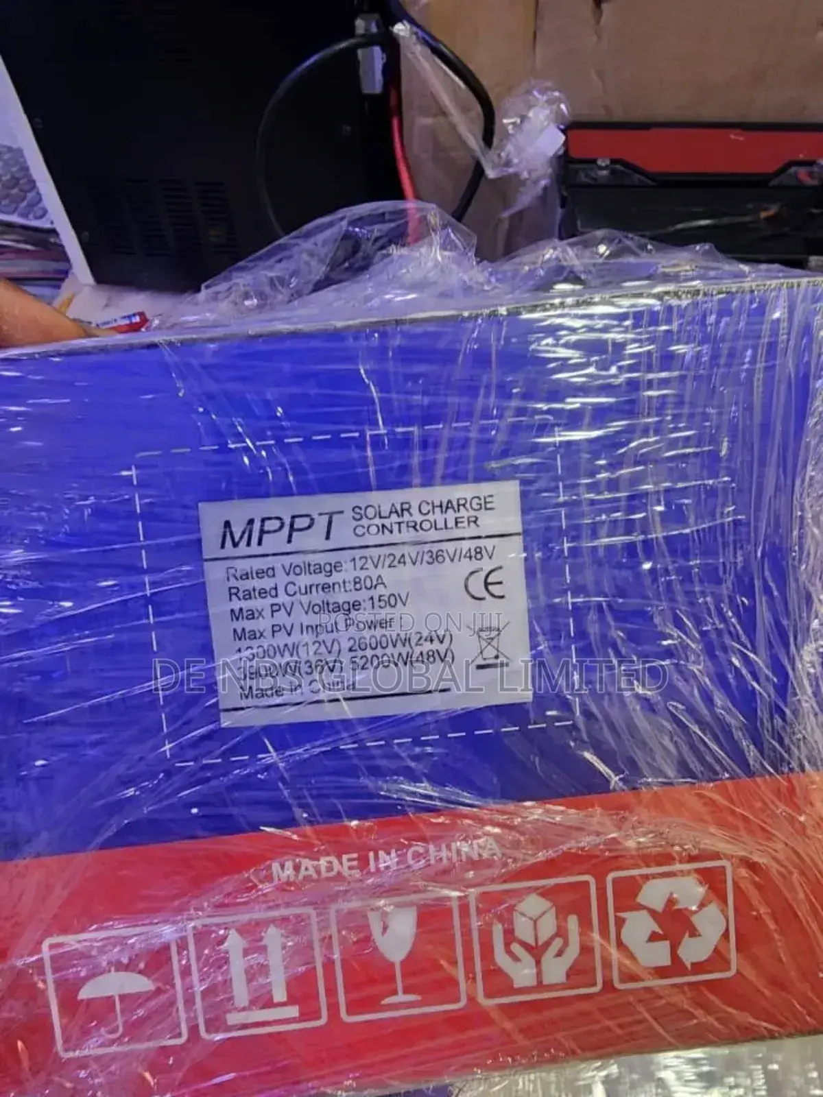 SMS 80a 12/24/36/48 MPPT Solar Charge Controller Automatic