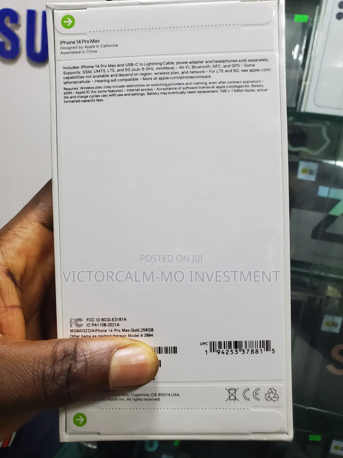 New Apple iPhone 14 Pro Max 256 GB Gold