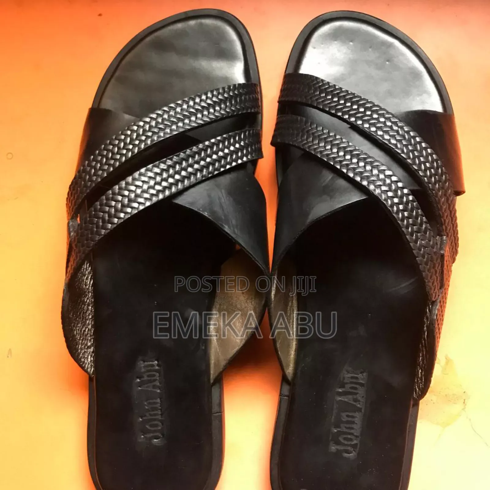 High Quality Leather Slippers