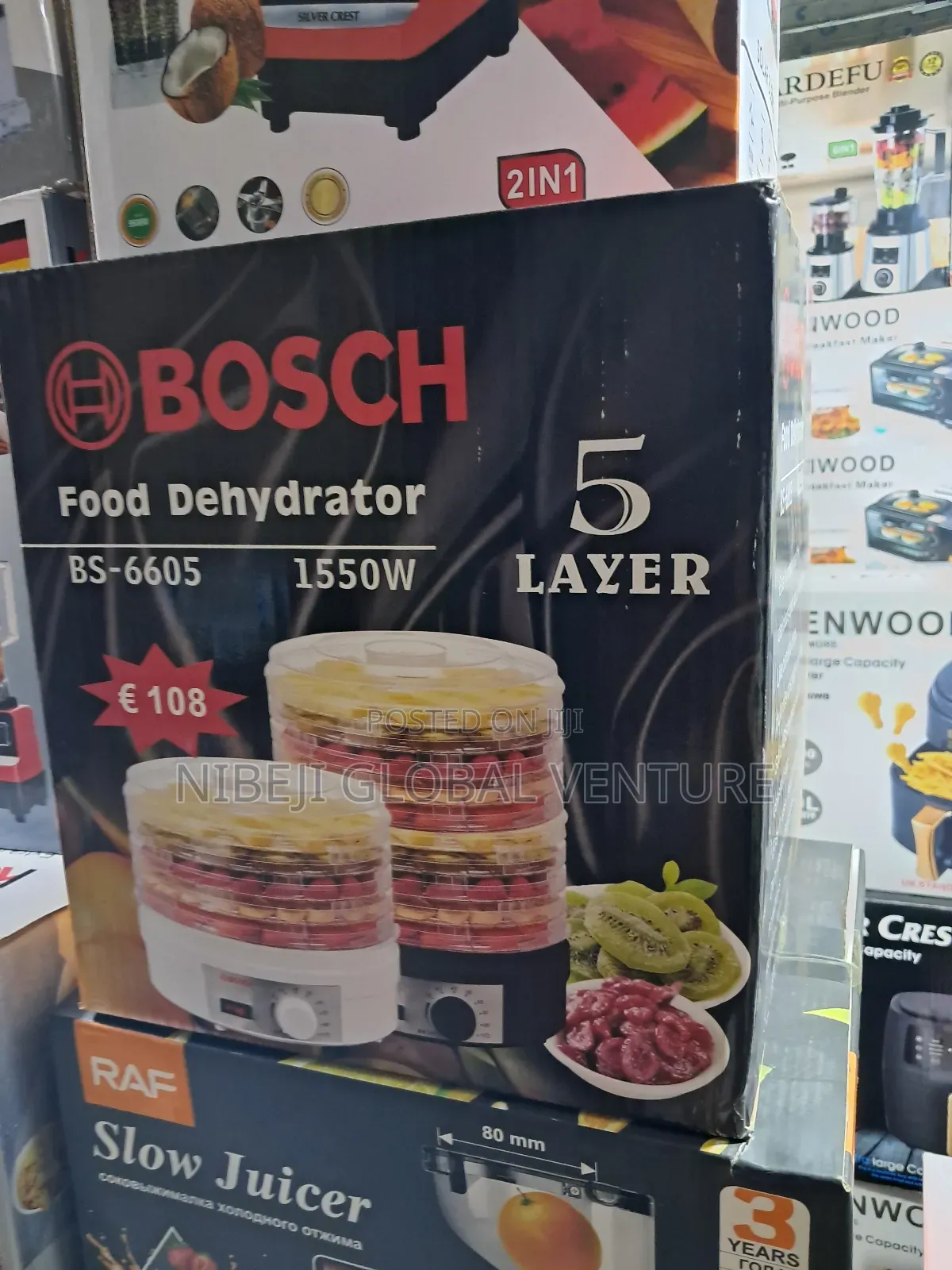 Bosch Food Dehydrator 5layer