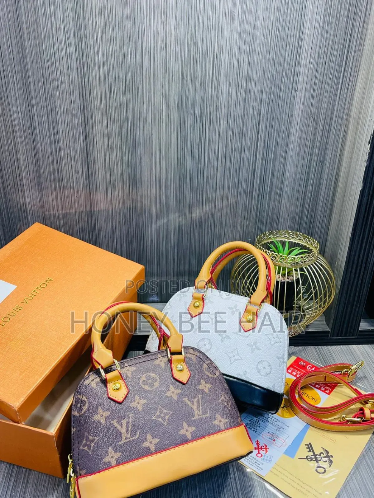 Louis Vuitton Monogram Bag
 Mini
Box  