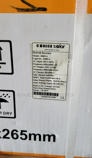 3.5kva 24v Choice Solar Pure Sine Wave Hybrid Inverter