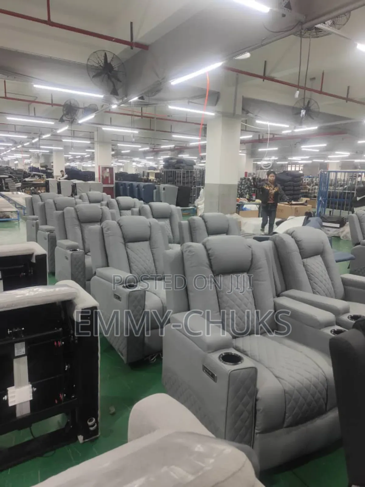 Luxury Premium Leather Cinema Sofas