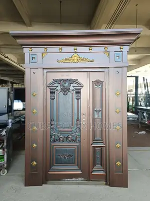 4ft Semi Bulletproof Copper Door With Arc