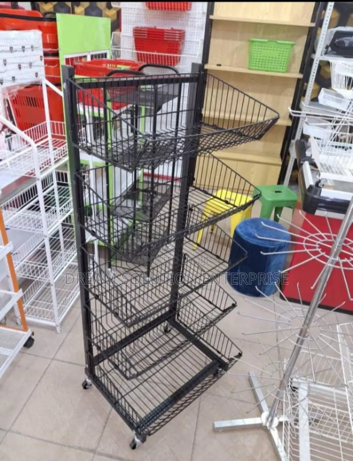 5 in 1 Store Metal Rack