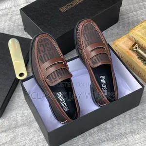 Italian Original Moschino Shoe in Store