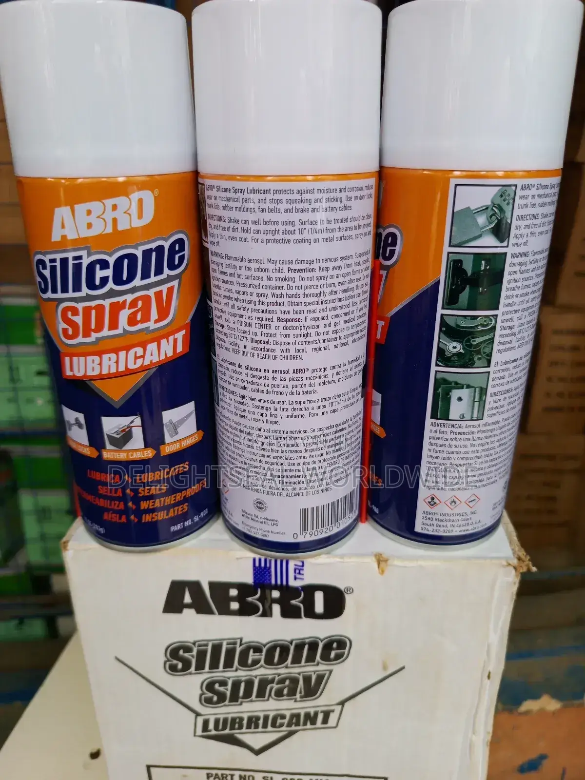 Abro Silicone Spray
