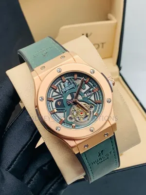 Hublot Leather Watch