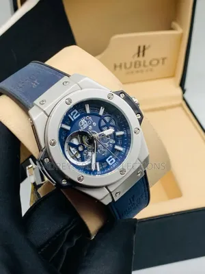 Hublot Leather Watch