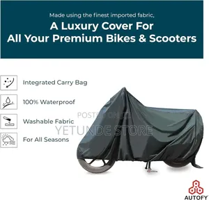 Bike Body Cover for Big Two Wheeler Bikes With Carry Bag