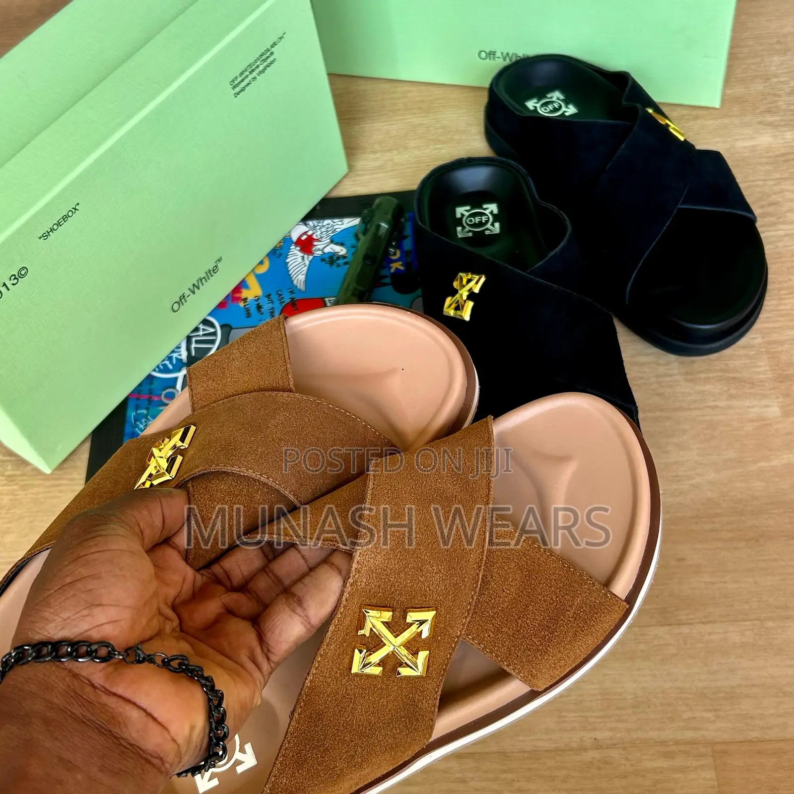 Offwhite Slipers