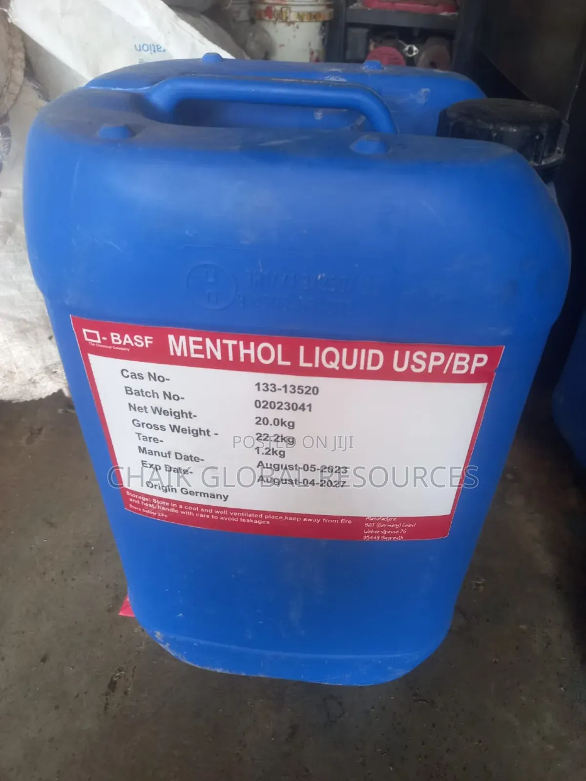 Liquid Menthol 1 Kg