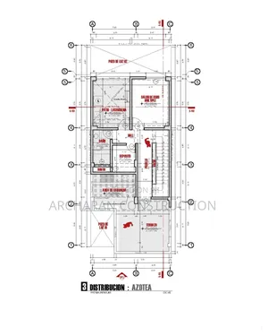 Duplex on a Half a Plot of Land