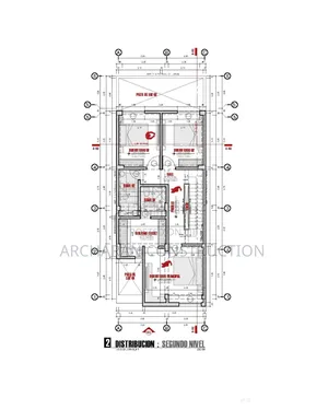 Duplex on a Half a Plot of Land