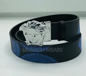 Original Leather Versace Belt