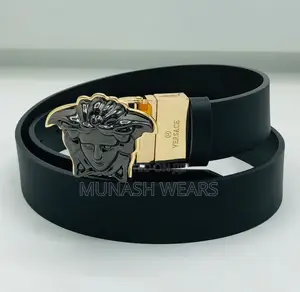 Original Leather Versace Belt