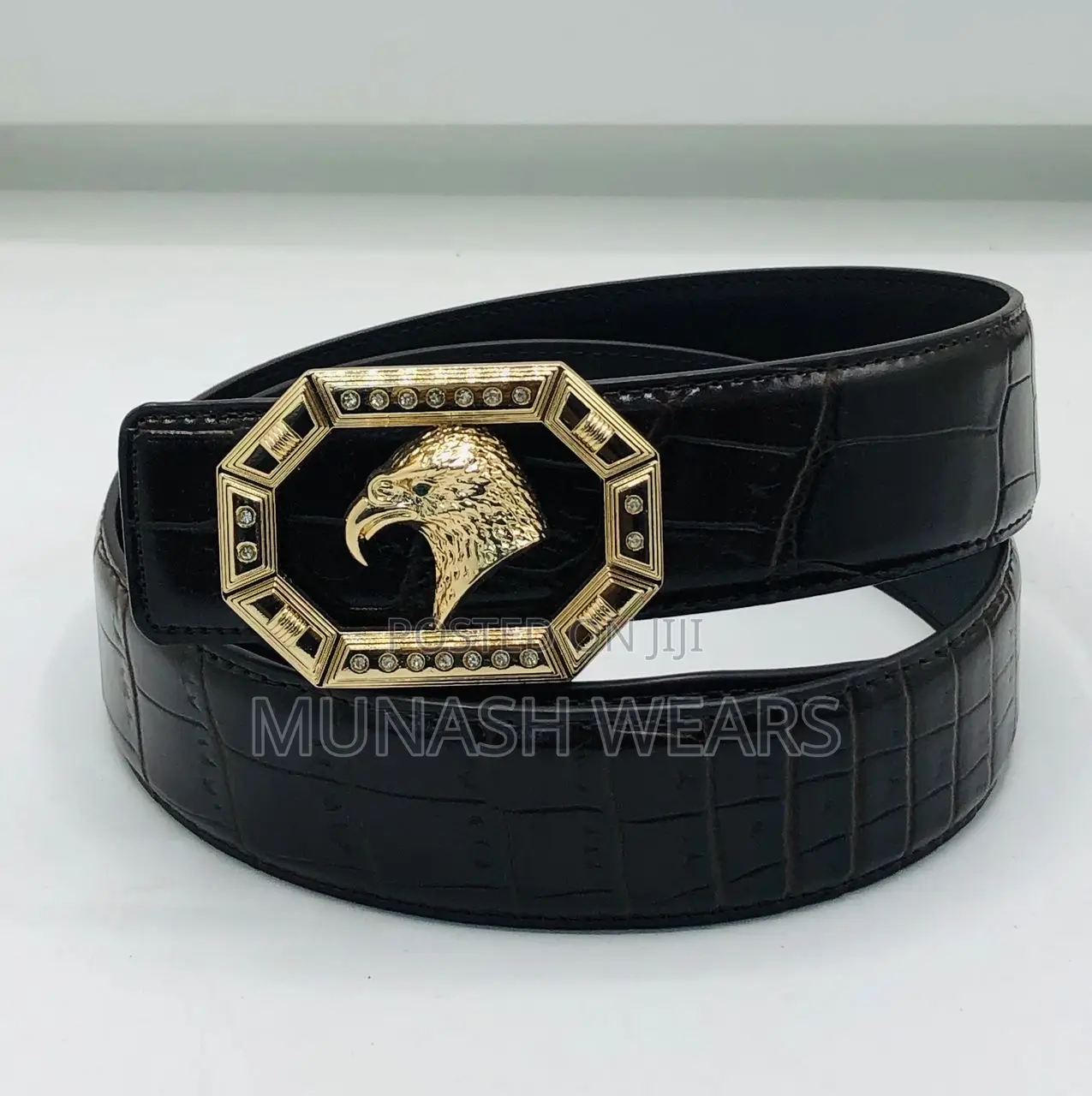 Original Leather Versace Belt