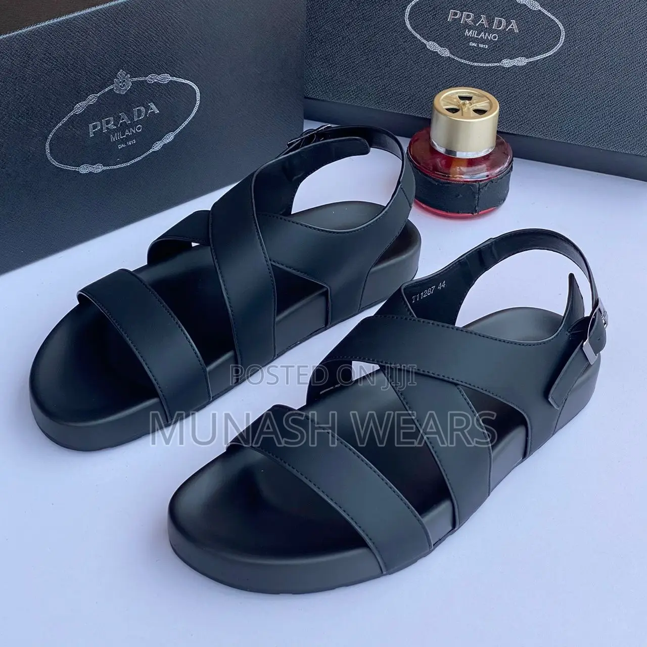 Prada Leather Sandal
