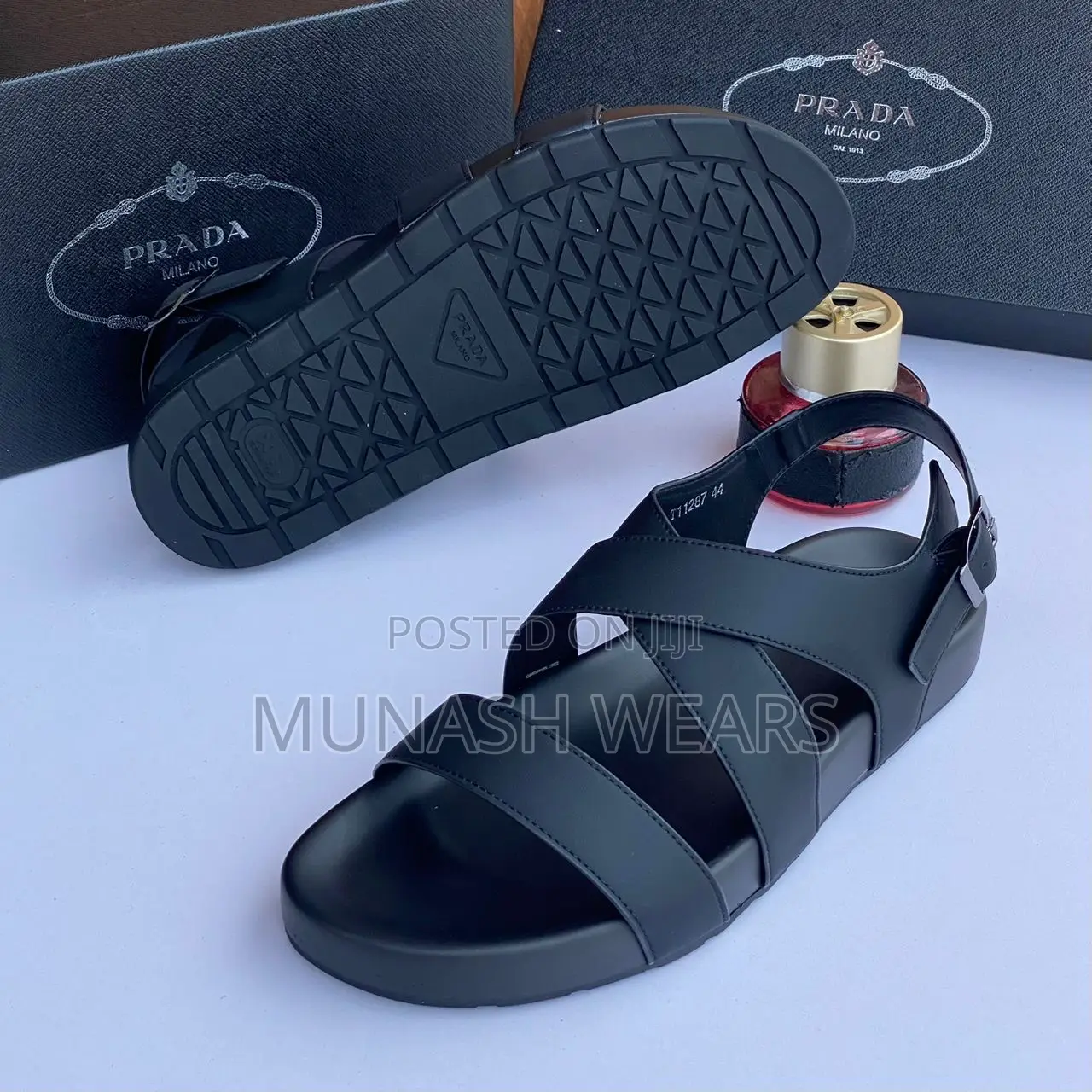 Prada Leather Sandal