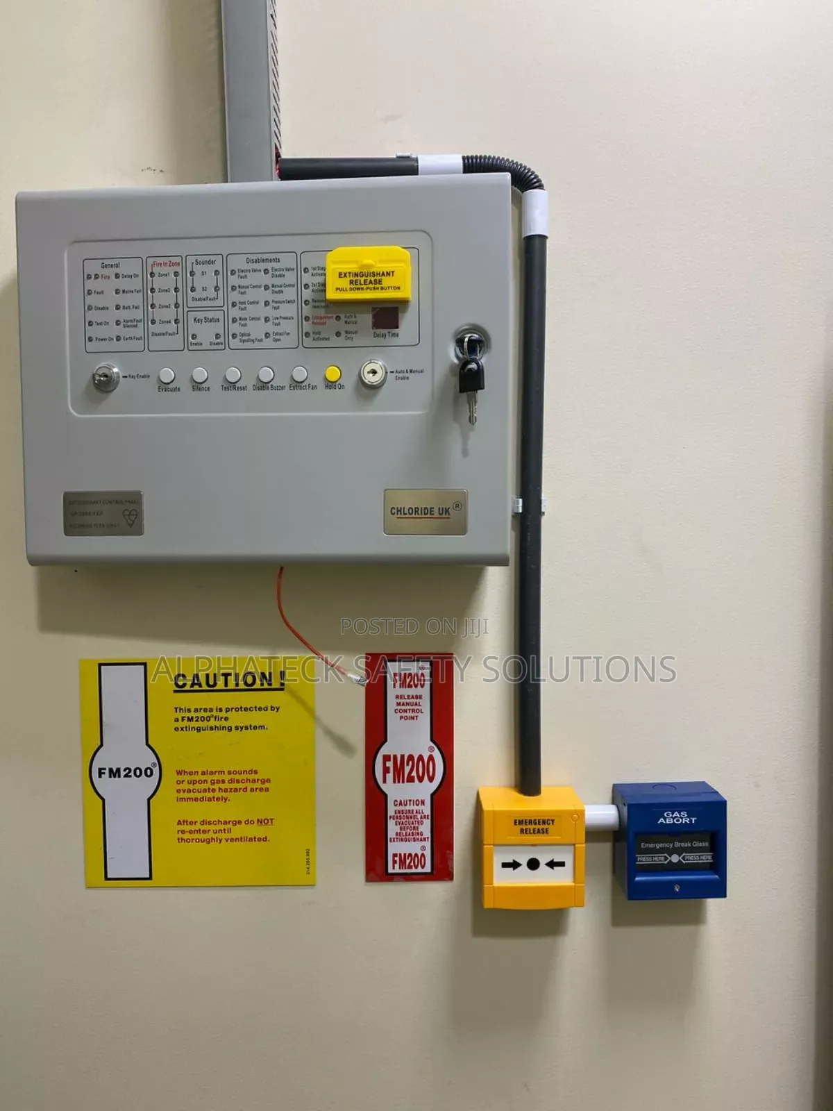 Fm200 Fire Suppression System