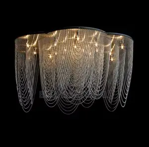 Aluminium Chain Pendant Light