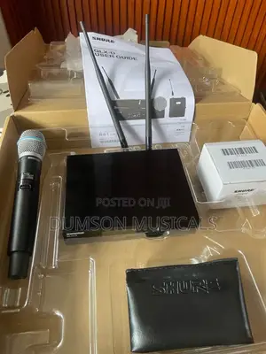 Shure Qlxd4 Bata 87a Wireless Microphone System Uhf