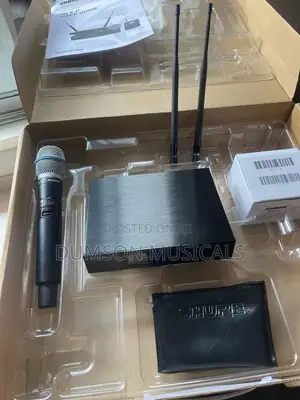 Shure Qlxd4 Bata 87a Wireless Microphone System Uhf