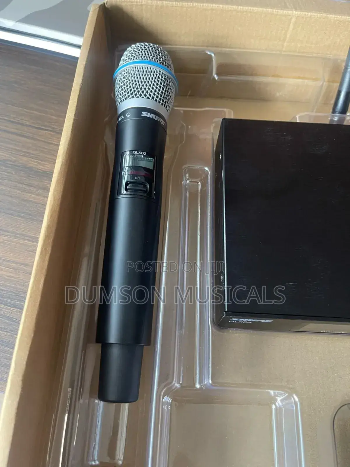 Shure Qlxd4 Bata 87a Wireless Microphone System Uhf