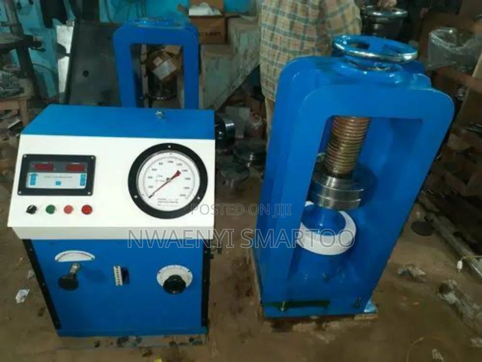 Heavy Duty 2000kn Digital Cube Pressure Testing Machine