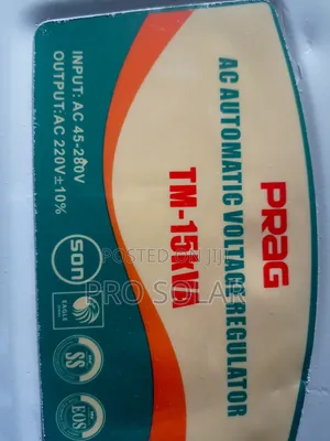Prag Tm -15kva Stabilizer 45v-280v