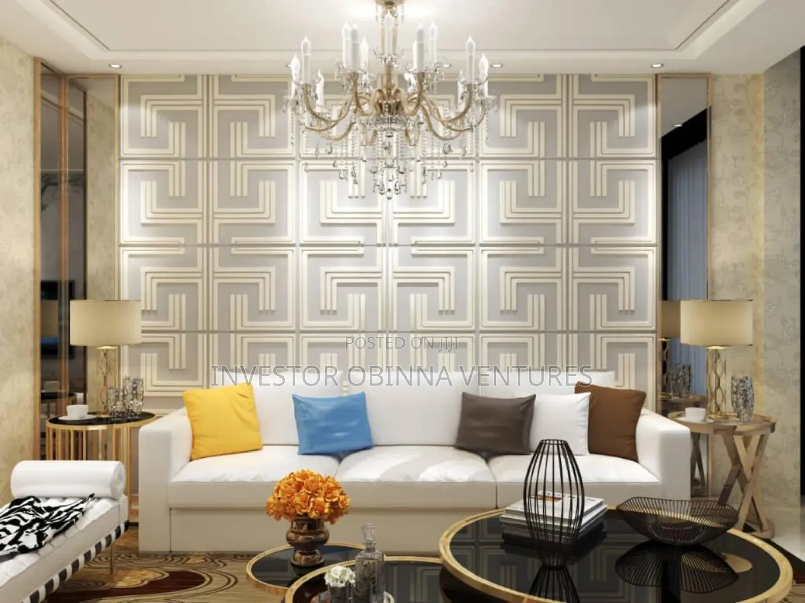 3d Panel Per Square Meter 9,500 Naira