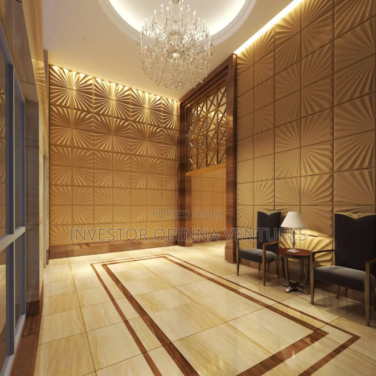 3d Panel Per Square Meter 9,500 Naira